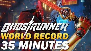 Ghostrunner Any% Inbounds Speedrun in 35:49 (Former World Record)