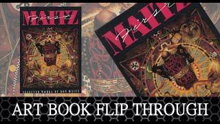 FANTASY ART BOOK FLIP THROUGH .  Art of DON  MAITZ