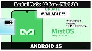 Redmi Note 10 Pro - Mist OS ! Android 15 ! SUPER COMPLETO ! VENTANAS FLOTANTES !