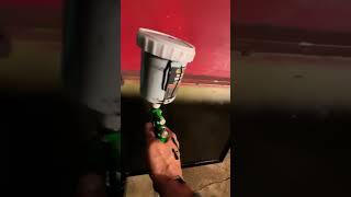 29 PSI HARBOR FREIGHT PAINT SPRAYER BEFORE AND AFTER #painting #harborfreight #trailer