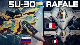 Su-30SM Flanker-H Vs Dassault Rafale | Meteor Vs R-37M Hypersonic | Digital Combat Simulator | DCS |