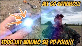 Wypatrzył to na polu!!! Wykrywaczem nigdy by tego nie znalazł!!! Mega znalezisko!!!