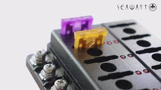 ATO/ATC Fuse Block 6 and 12 Ways with negative busbar - BAYWATT