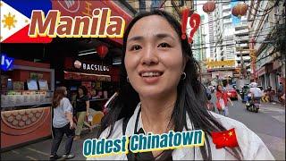 Manila Philippines  is not what I expected! | Chinese Girl Explores the World’s Oldest Chinatown.