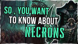 Everything You Should KNOW About NECRONS | Warhammer 40K Lore