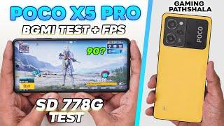 All New POCO X5 Pro 5G PUBG Test With FPS Meter  SD778G 