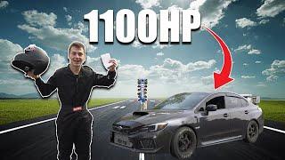 Taking my 1100hp Subaru Drag racing