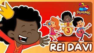 Rei Davi | 3 Palavrinhas | Louvor infantil | Desenho Gospel