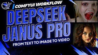  From Text to Image to Video in Seconds: DeepSeek Janus Pro Workflow in ComfyUI LocalHost