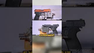 This is what happens when two bullets collide in midair.  #shortvideo