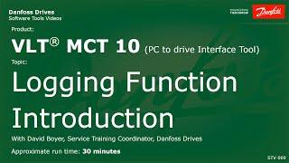 VLT® Drives: MCT10 Logging Function Introduction