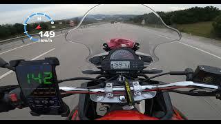 Mondial Rx3i Evo 2019 GPS top speed vol.2 (Kadran 160 - Gps 149)