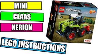 LEGO MINI CLAAS XERION INSTRUCTIONS – TECHNIC 2020 – LEGO 42102