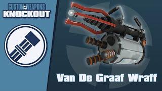 TF2C: Custom Weapons: Knockout Demonstration - Van De Graaf Wraff