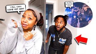 WEARING A WIRE FROM THE FEDS Prank On ANGRY DREADHEAD BOYFRIEND  * (GONE WRONG)