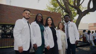 Sutter Health Scholars Walk in CDU White Coat Ceremony