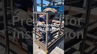 The centrifuge sent to Kazakhstan landed. #mineralprocessing #centrifuge