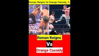 Roman Reigns Vs Orange Cassidy  #Shorts #wwe #YouTubeShorts