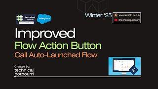 How to Call Auto-Launched Flow Using Flow Action Button