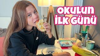 Okulun İlk Günü Vlog || Sabah Rutinim. Tuana Zeybek