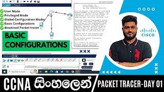 CISCO Router Modes in Sinhala | User Mode, Privileged mode, Global Config Mode | DAY 01