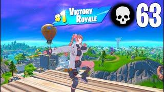 63 Elimination Solo vs Squads Wins Full Gameplay (Fortnite Chapter 3 Season 4)