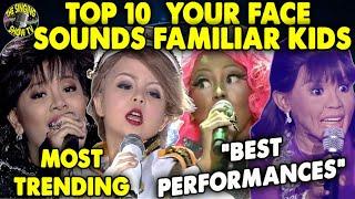 Top 10 Most Trending Your Face Sounds Familiar Kids | The Singing Show TV