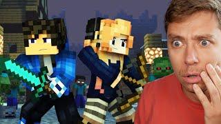 Reacting To "The Struggle" - A Minecraft Original Music Video 