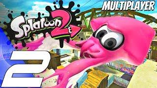 Splatoon 2 - Multiplayer Gameplay Session Part 2 - Ranked Matches (Rainmaker & Splat Zones)