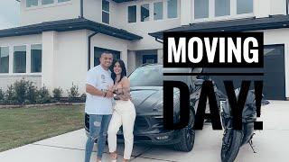 All Moved In | Buying our First Home | Modern Houston Home