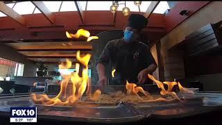 Kasai Scottsdale | Japanese Steakhouse. FOX 10 NEWS FEATURES Hoodless Teppanyaki Tables at Kasai.