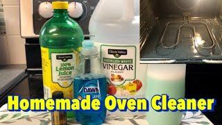 Homemade Oven Cleaner-Use What You Have To Clean Your Oven! Haven't cleaned your oven in a while?