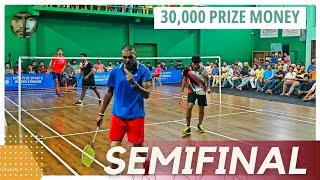 SARAVANAN/PURUSHOTTAM VS HARI/SAHASRA: SOUTH INDIAN INVITATIONAL BADMINTON TOURNAMENT 2024