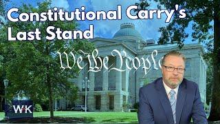 Constitutional Carry's Last Stand in North Carolina