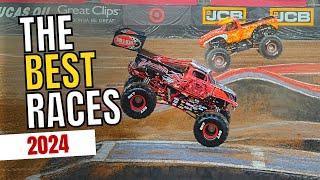 The BEST Monster Jam RACES of 2024!