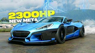 NEW FASTEST CAR 2300HP Rimac Nevera in The Crew Motorfest!