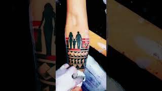 FAMILY BAND TATTOO HAND MEN DESING ALLEN 3D TATTOO HOUSE POKHARA PRASHYANG 9803453421