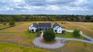 Modern Farmhouse, Mini-Ranch, Custom Home in Georgetown, TX on Acreage!