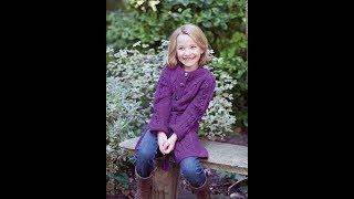 Детский Кардиган Спицами для Девочек 2019 / Children's Cardigan Spokes for Girls / Cardigan Speichen