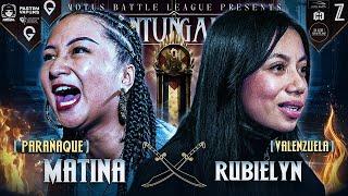 Motus Battle - MATINA vs RUBIELYN