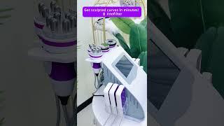 Ready to elevate your body contouring? Unbox 6-in-1 40k Lipo Cavitation Machine & see it in action!