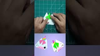 Origami Unicorn . Full tutorial is available on my Channel. #shorts #trending #youtubeshorts