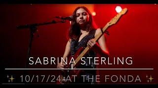 Sabrina Sterling at The Fonda Theatre: A Powerful Journey Through Love and Longing