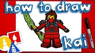 How To Draw Kai From Ninjago