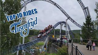 Top 10 Rides at TusenFryd