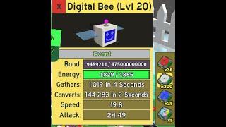 Getting 300 White Hives on Digital Bee | Bee Swarm Simulator