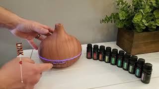 Essential Oil Diffuser-Ultimate Aromatherapy Diffuser & Essential Oil Set