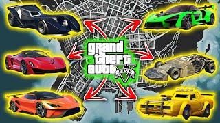GTA 5 - All New Story Mode Rare Cars Locations 2025 (PS5, PS4, XBOX & PC)
