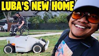 WE GAVE OUR ROBOTIC LAWN MOWER AWAY 