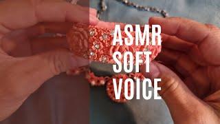 vintage jewelry asmr video soft spoken. Винтажные Украшения Асмр тихий Голос.  распаковка часть 2.